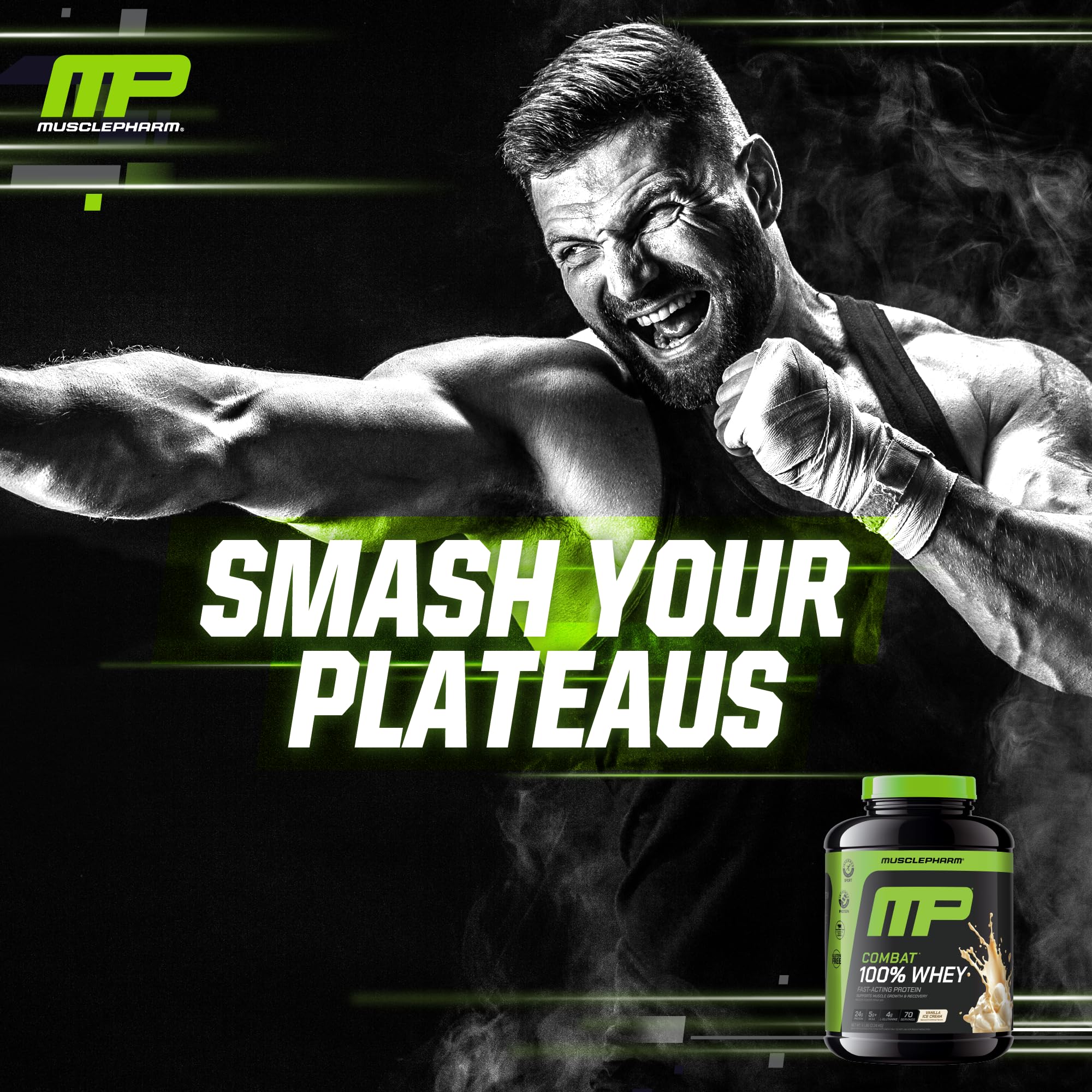 mohhi　　　　新品　MusclePharm コンバット プロテイン Combat Protein Powder | Multi-Source Protein Blend for Recovery